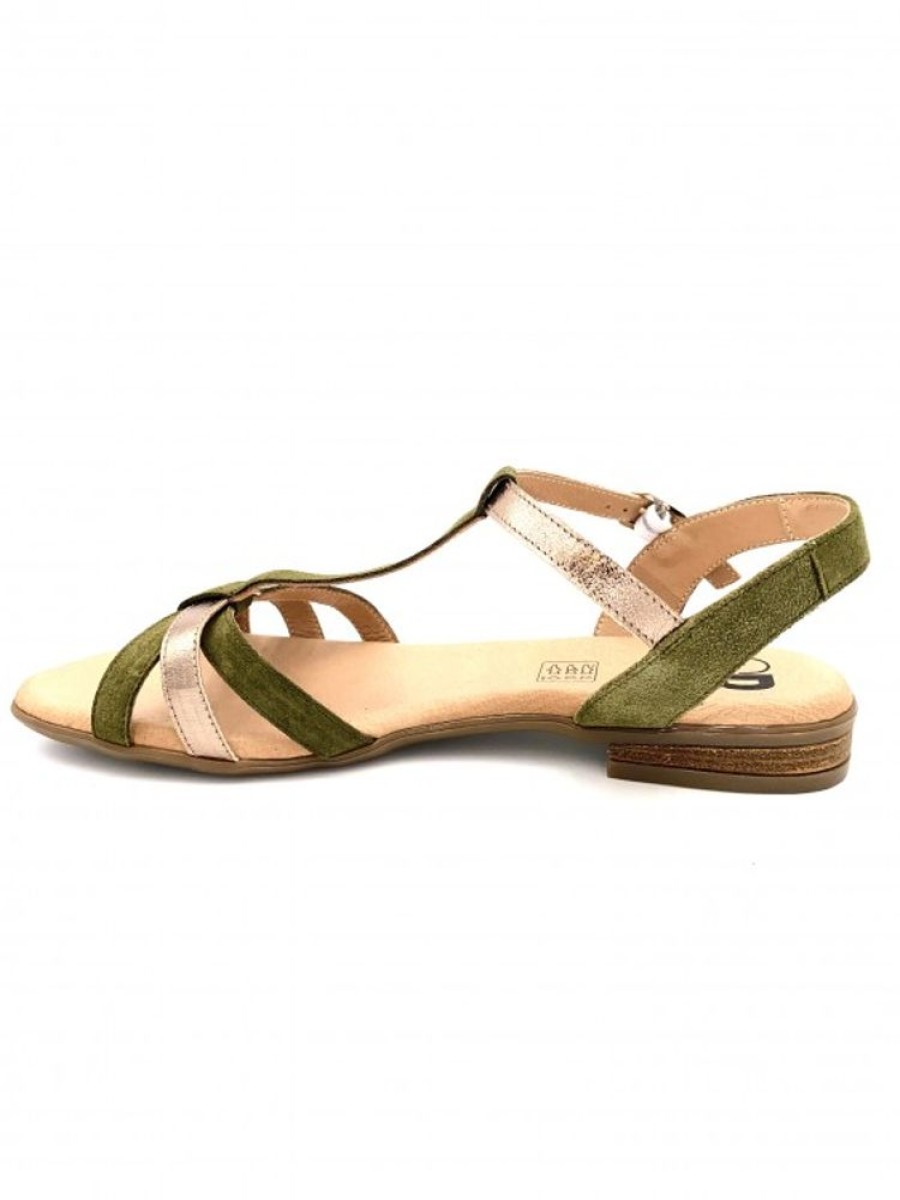 geo reino Sandale Plate | Femme 42-46 Sandale