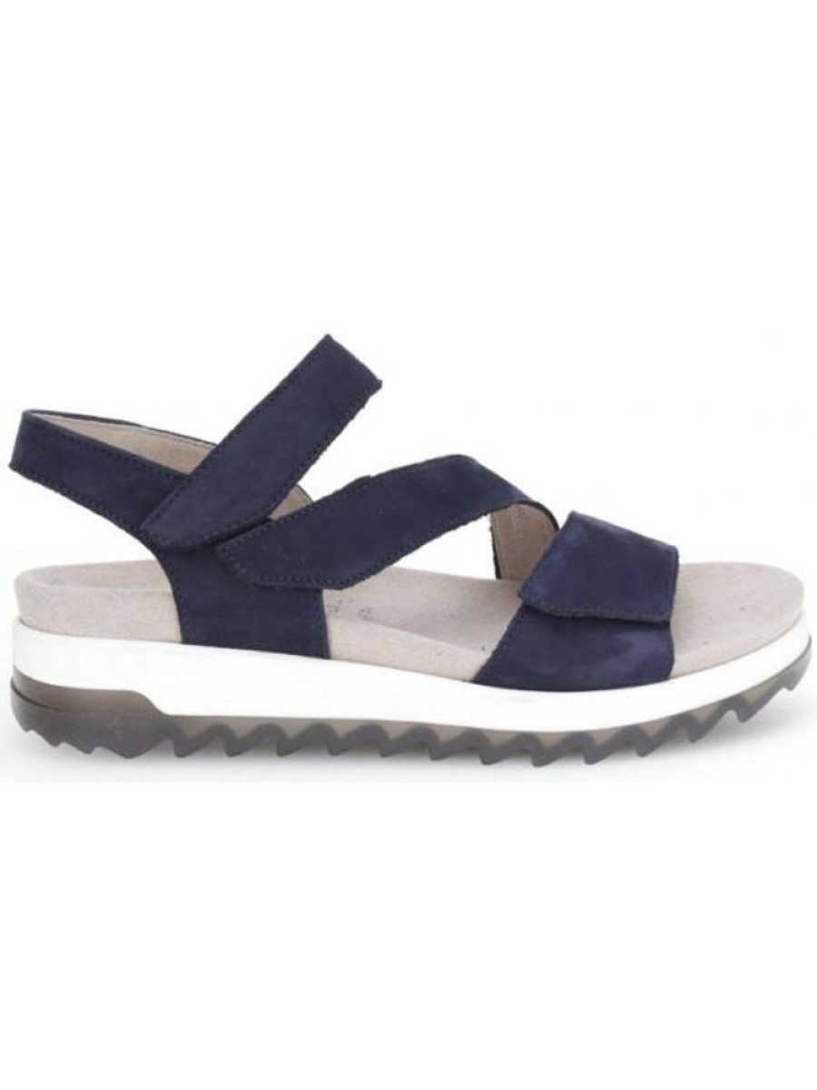 gabor Sandale Velcro Semelle Amovible 742 | Femme 42-46 Sandale