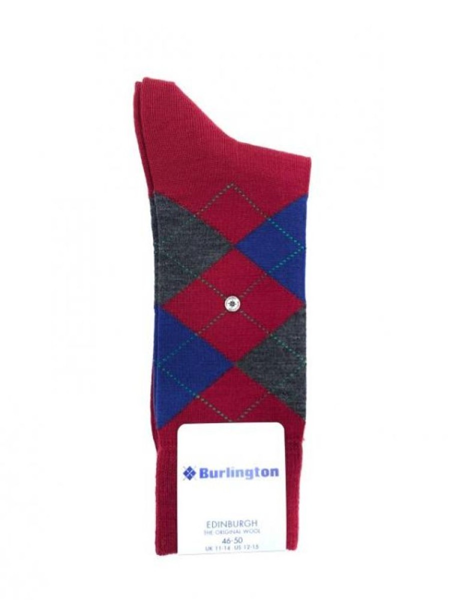 burlington Chaussettes Laine Vierge 21182 Edinburgh | Accessoires