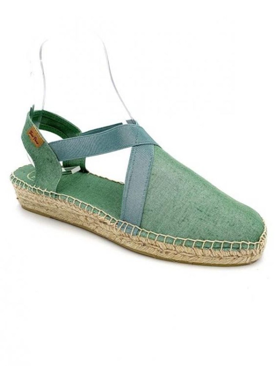 toni pons Espadrille Toile Bout Ferme Elastic Verona | Femme 42-46 Espadrille