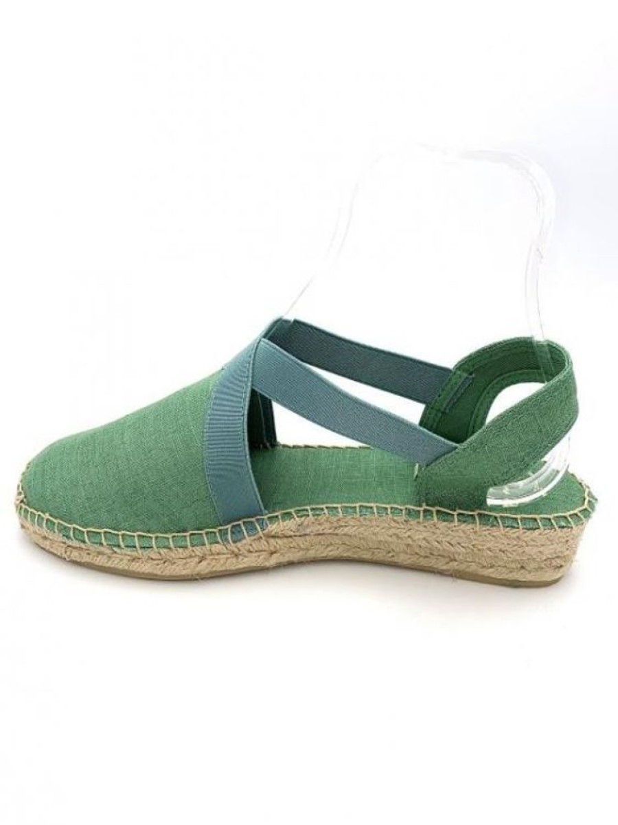 toni pons Espadrille Toile Bout Ferme Elastic Verona | Femme 42-46 Espadrille