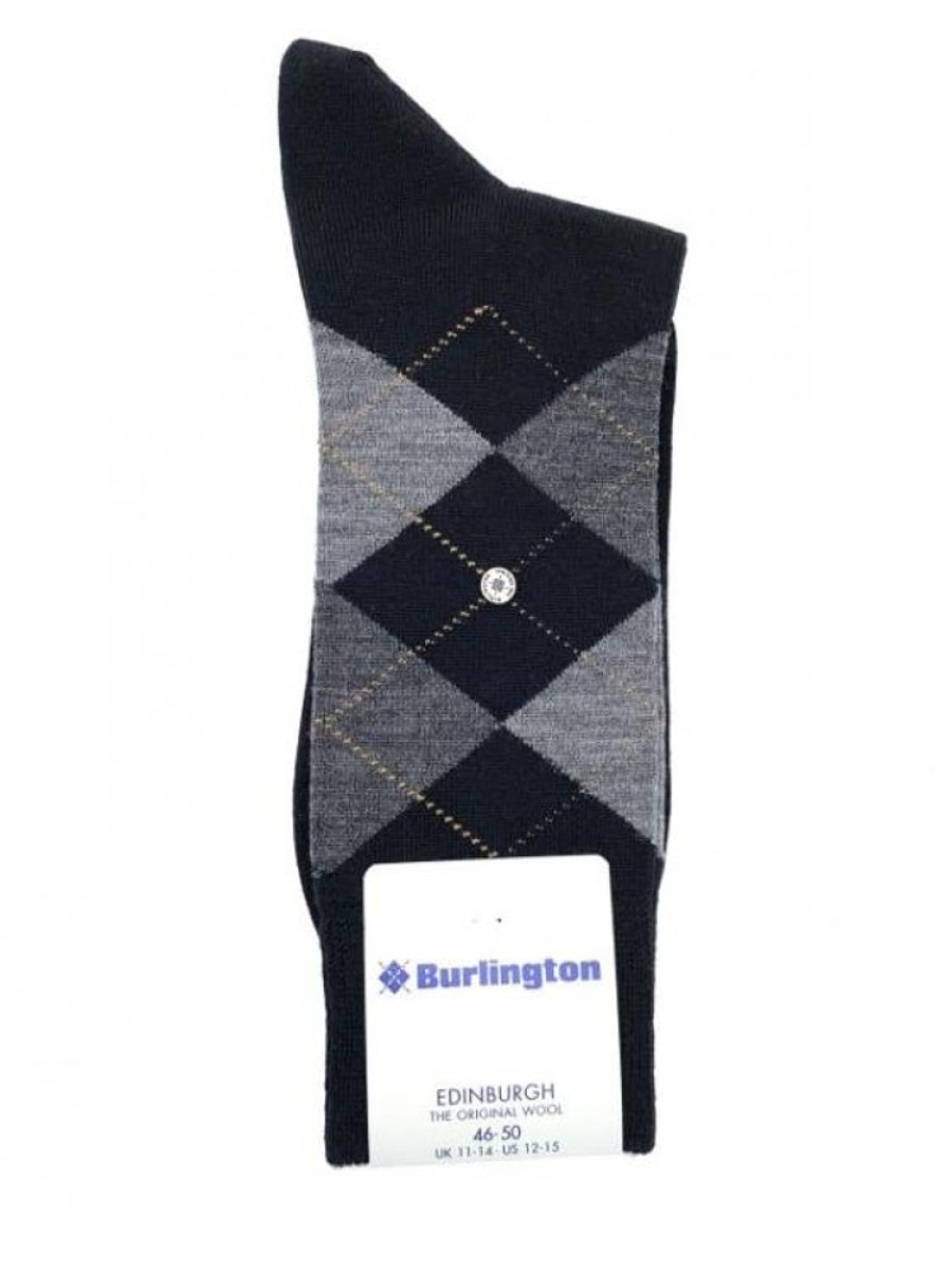 burlington Chaussettes Laine Vierge 21182 Edinburgh | Accessoires