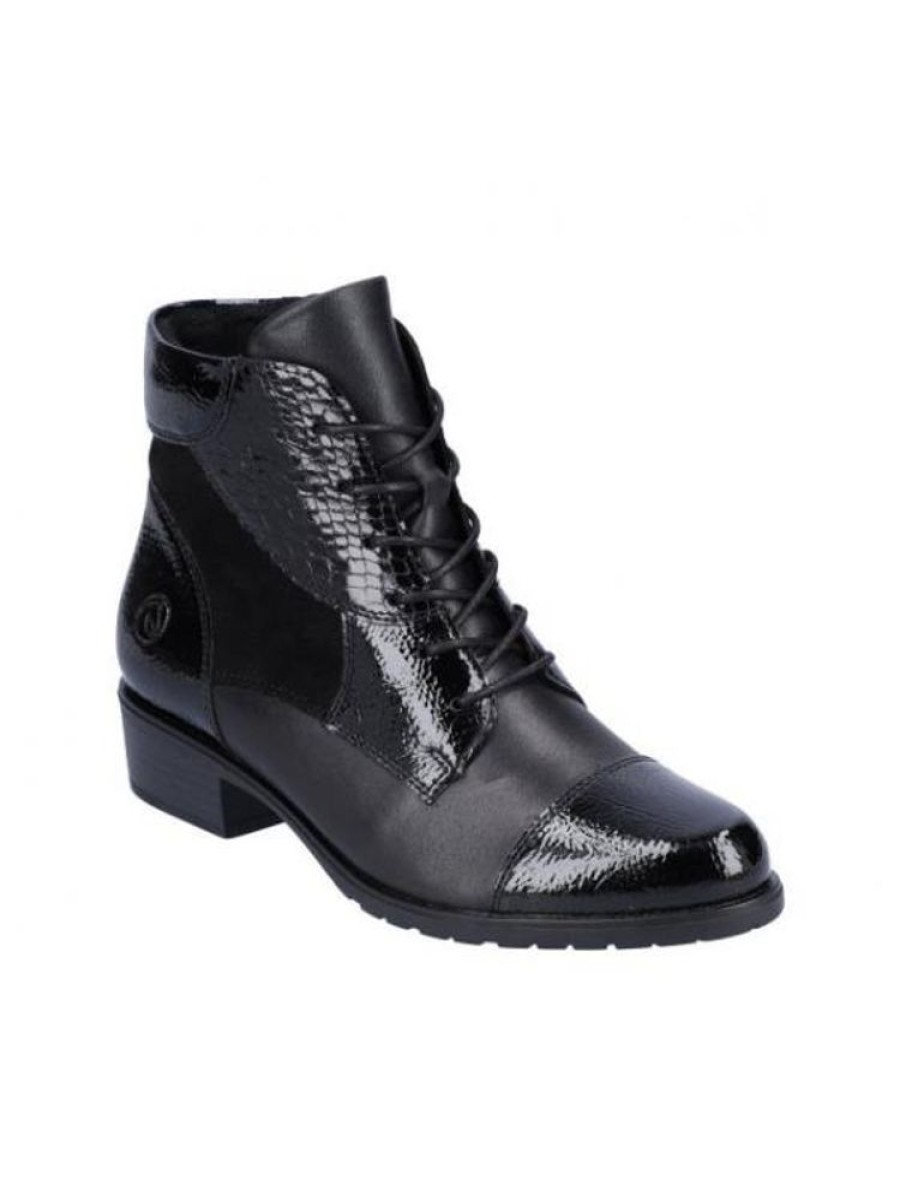 remonte Bottine Lacets Et Zip D6882 | Femme 42-46 Boots / Bottine