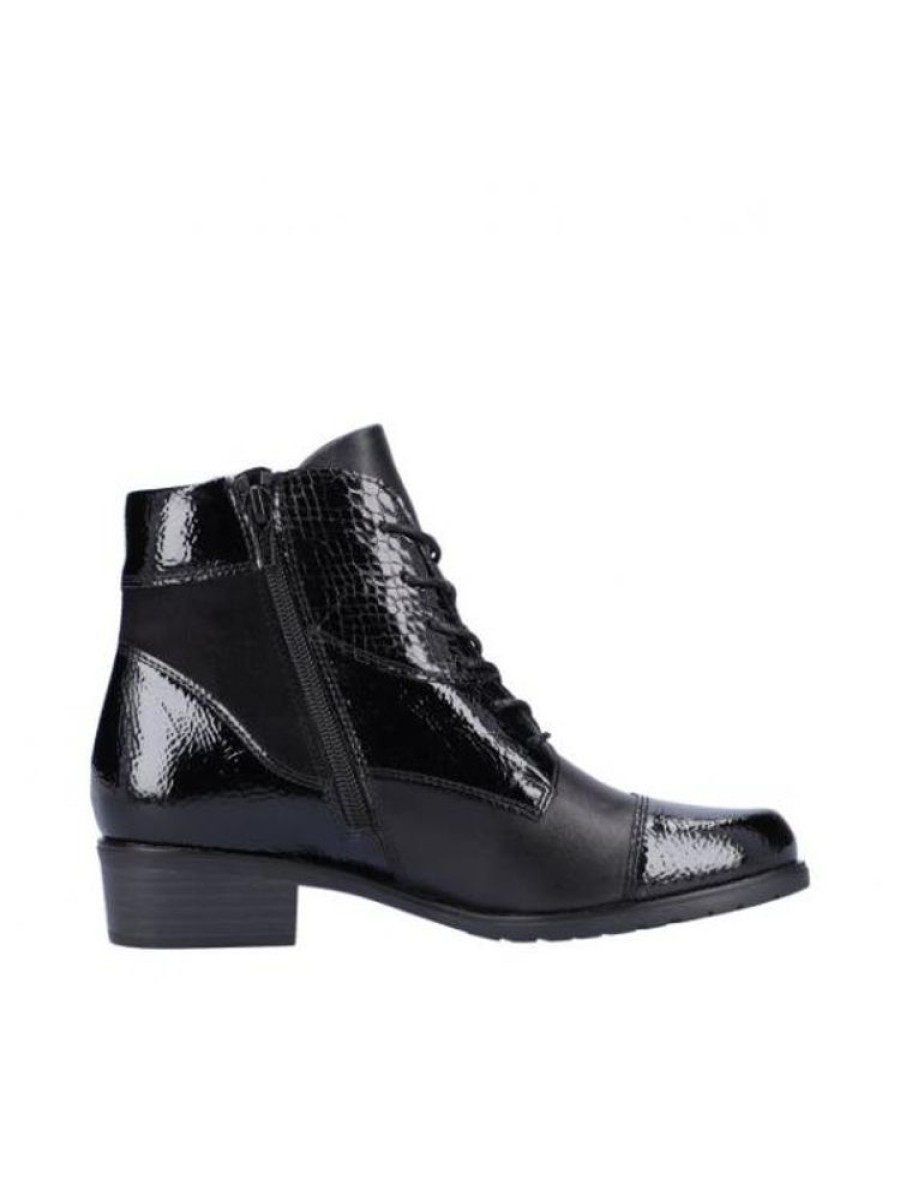 remonte Bottine Lacets Et Zip D6882 | Femme 42-46 Boots / Bottine