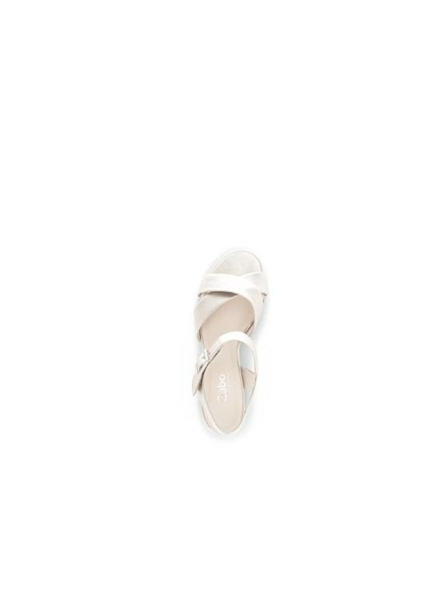 gabor Sandale Petit Talon Bride Croisee 913 | Femme 42-46 Sandale