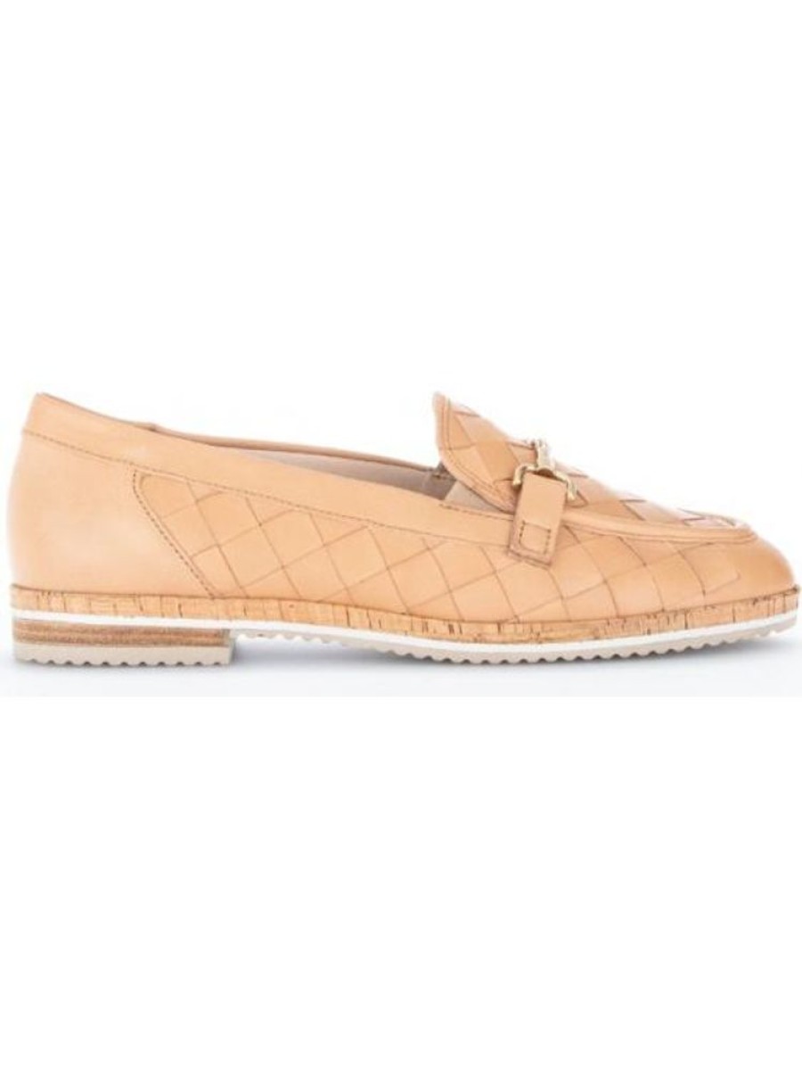 gabor Mocassin Cuir Naturel 82.064 | Femme 42-46 Mocassin