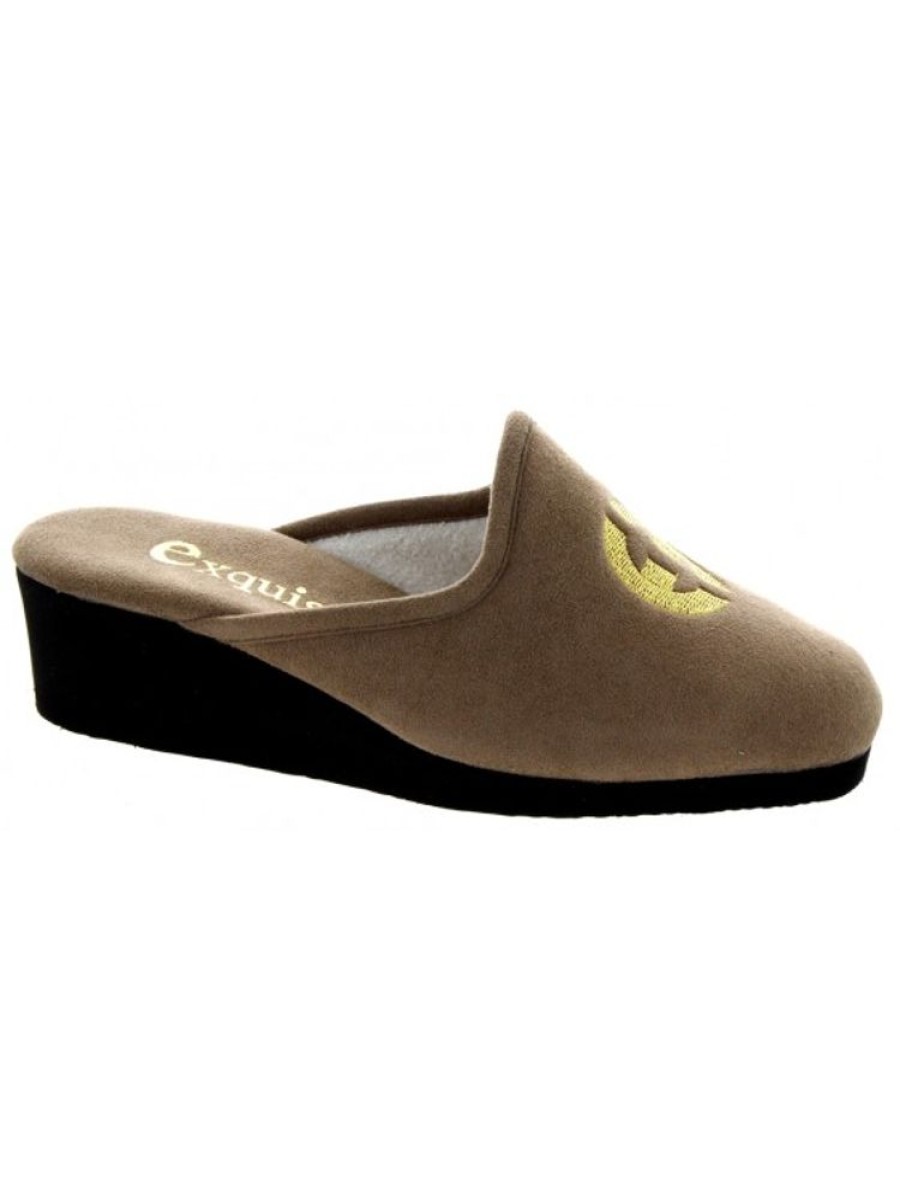 exquise Chausson Mule | Femme 42-46 Chaussons