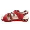 laura vita Sandale 3 Velcro Bruelo | Femme 42-46 Sandale