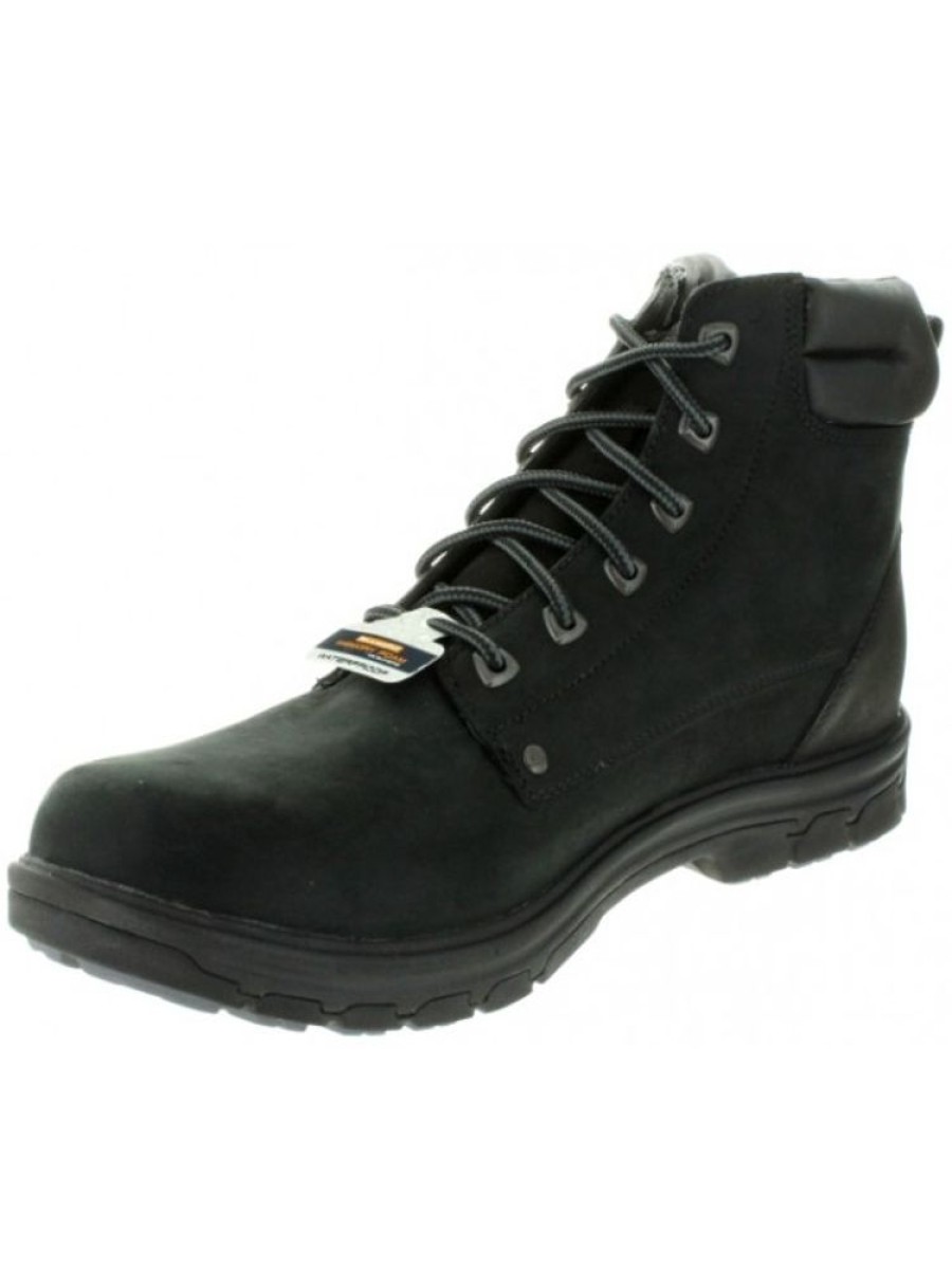 skechers Bottine Lacet | Homme 46-52 Boots-Botte