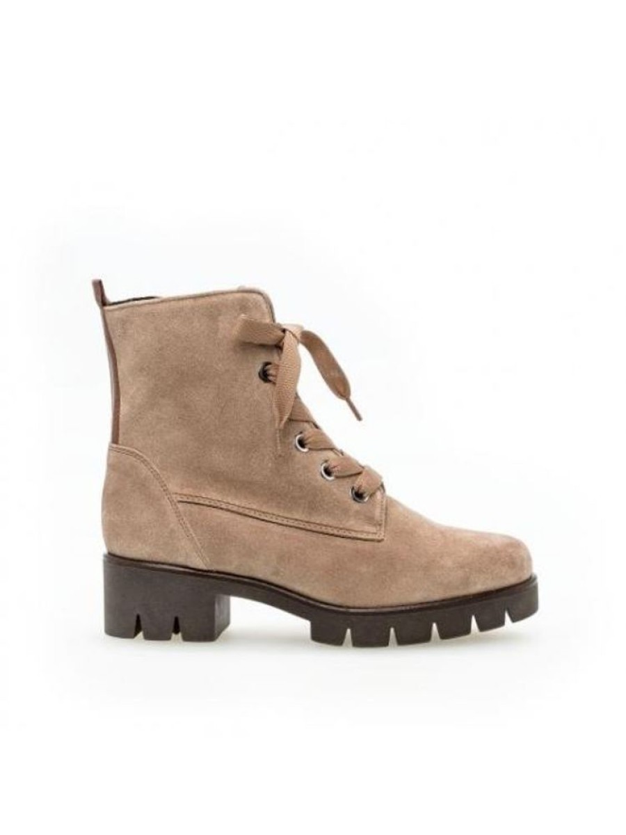 gabor Bottine A Lacets Avec Zip 91.711 | Femme 42-46 Boots / Bottine