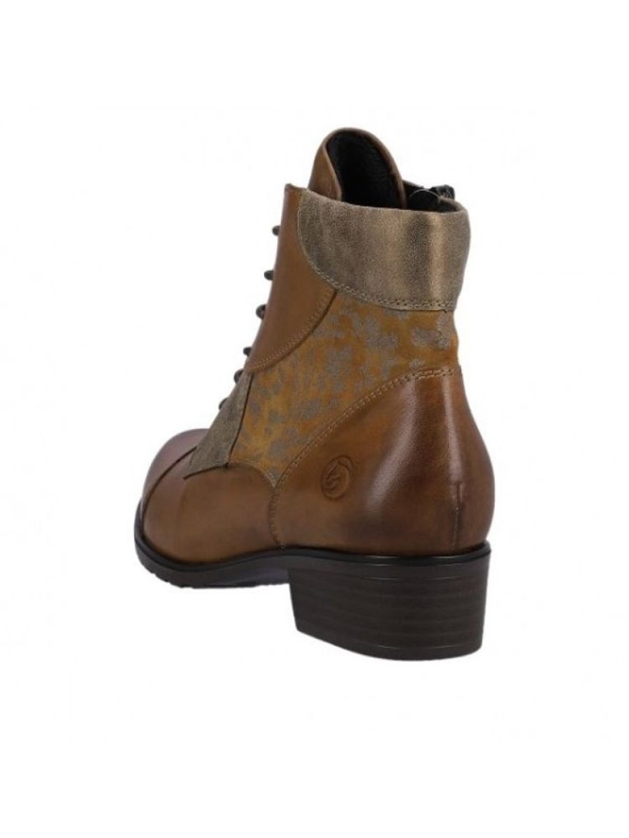 remonte Bottine Lacets Et Zip D6882 | Femme 42-46 Boots / Bottine