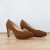 gabor Escarpin Plateau Velours | Femme 42-46 Escarpin