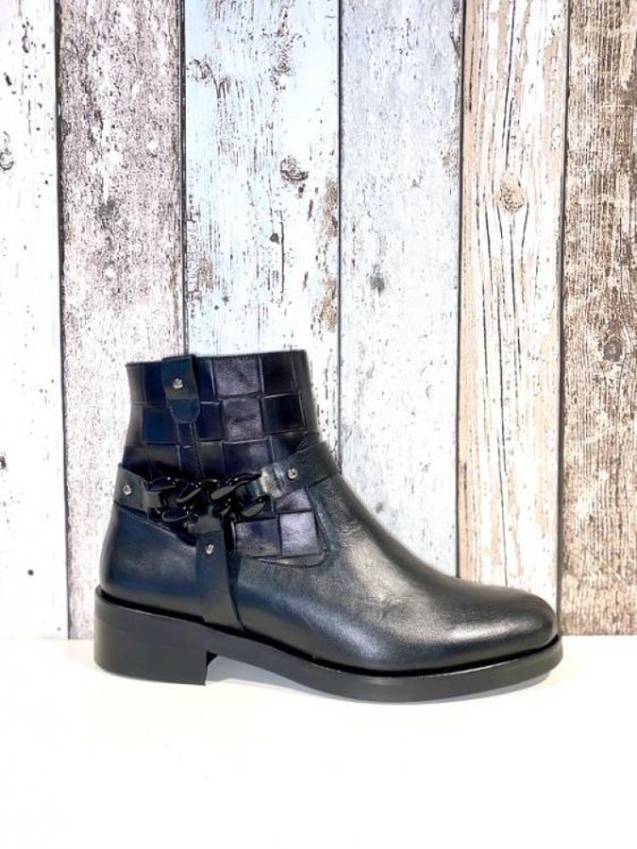 ellen kassel Bottine Chaine Et Tresse D3980 | Femme 42-46 Boots / Bottine