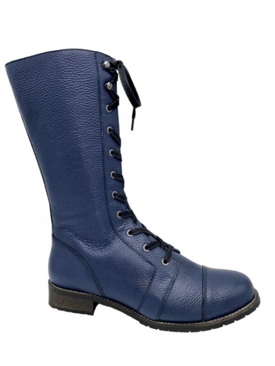 pintodiblu Mi Botte Lacet Et Zip 86320 | Femme 42-46 Botte