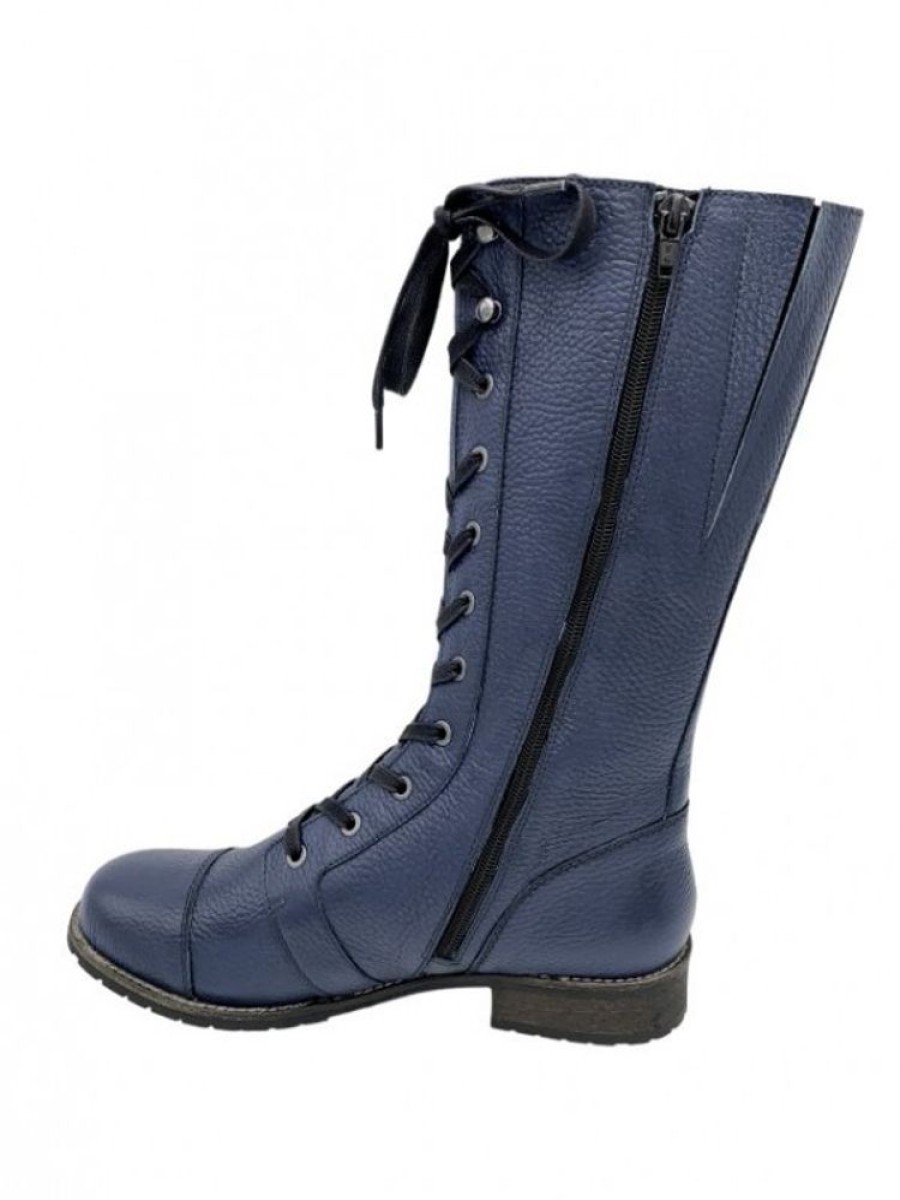 pintodiblu Mi Botte Lacet Et Zip 86320 | Femme 42-46 Botte