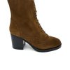 ellen kassel Bottine A Lacets Bout Fleuri D-5024 | Femme 32-35 Boots-Bottines