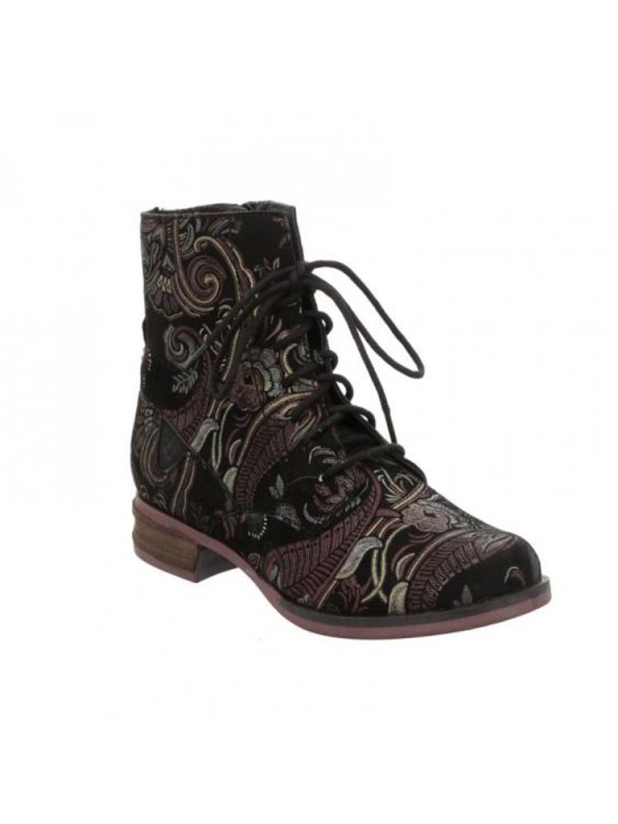 josef seibel Boots A Lacets Fantaisie Sanja 01 | Femme 42-46 Boots / Bottine