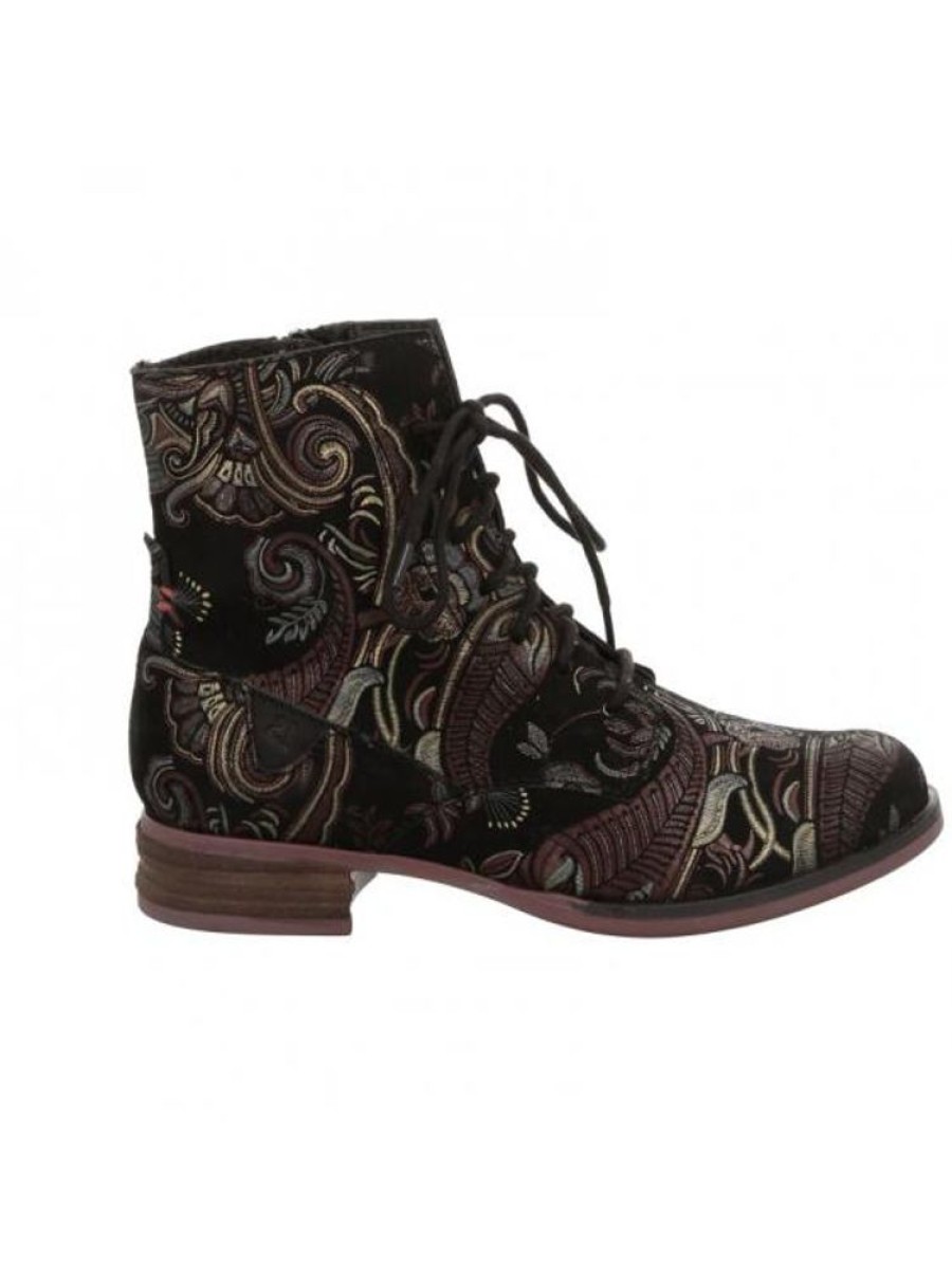 josef seibel Boots A Lacets Fantaisie Sanja 01 | Femme 42-46 Boots / Bottine