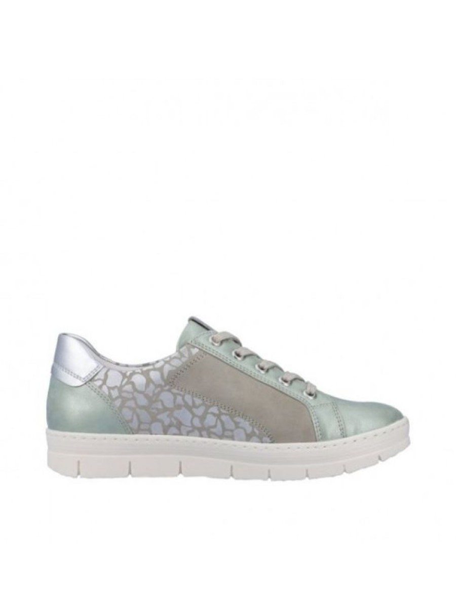 remonte Snaker Bleu Avec Zip D5821 | Femme 42-46 Basket