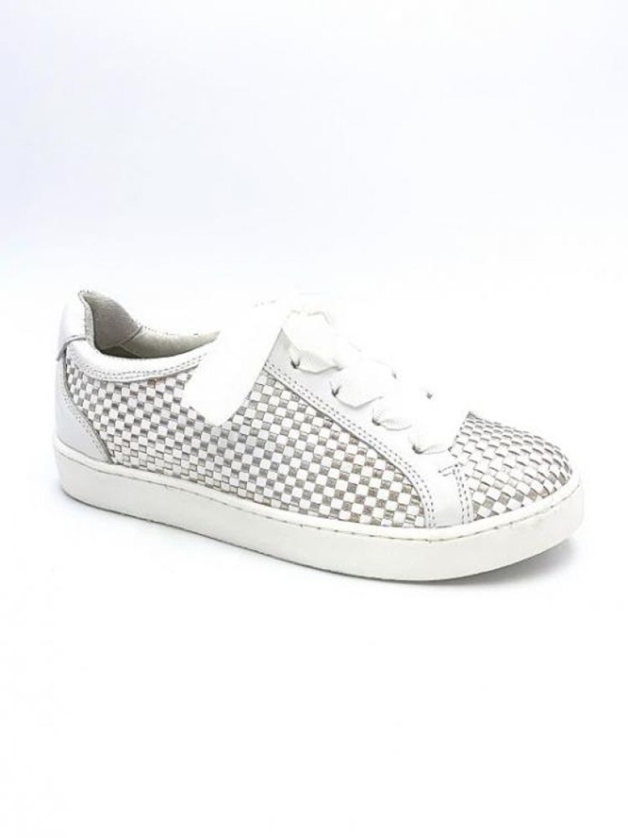 softwaves Sneaker Cuir Blanc 8.50.02 | Femme 32-35 Lacets