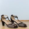 elena ricci Sandale Salome Noir | Femme 32-35 Sandale