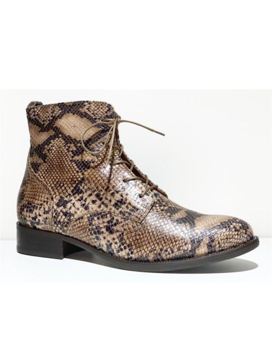 softwaves Boots Lacet Python 7.85.02 | Femme 42-46 Boots / Bottine