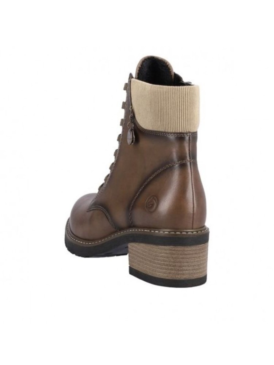 remonte Bottine A Lacets Col Textile D1A70 | Femme 42-46 Boots / Bottine