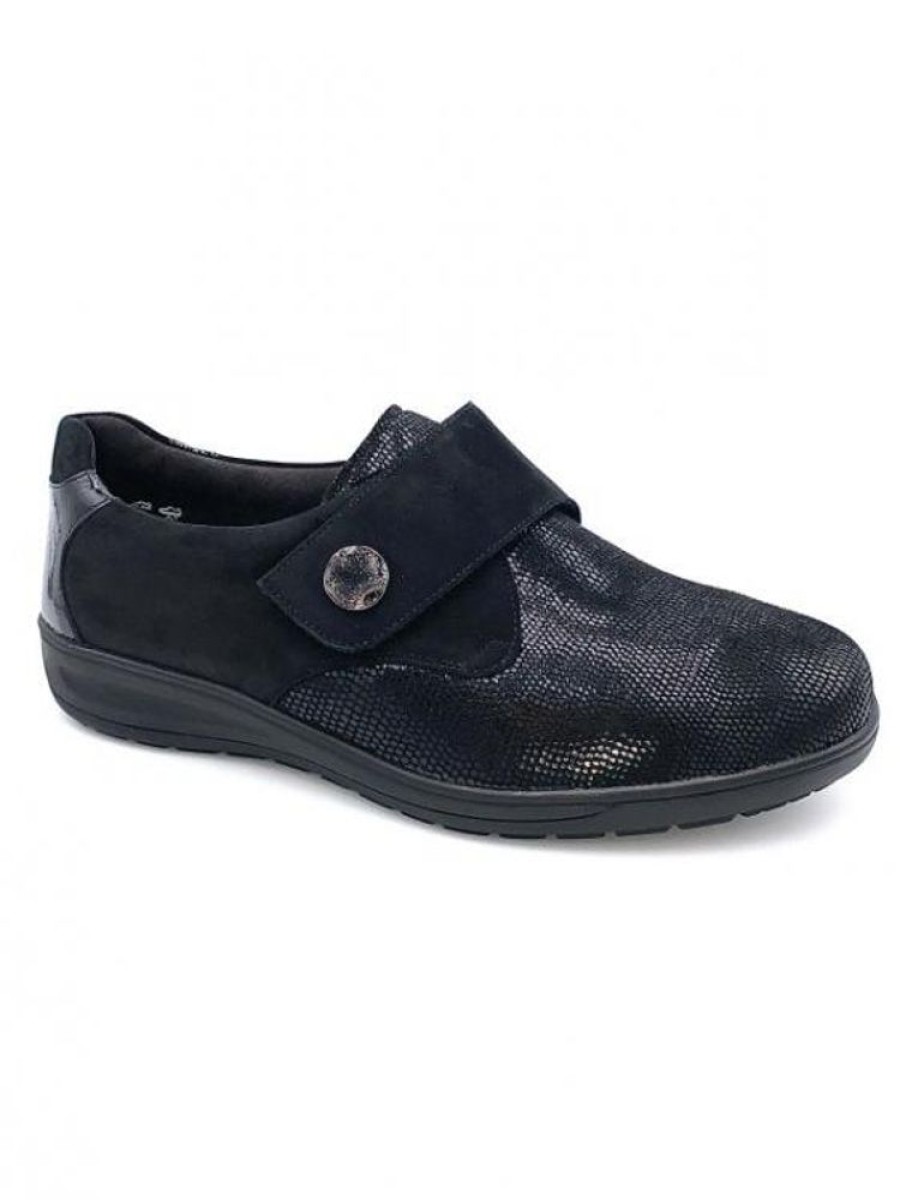 solidus Mocassin A Velcro Confort Kate29506 | Femme 42-46 Mocassin