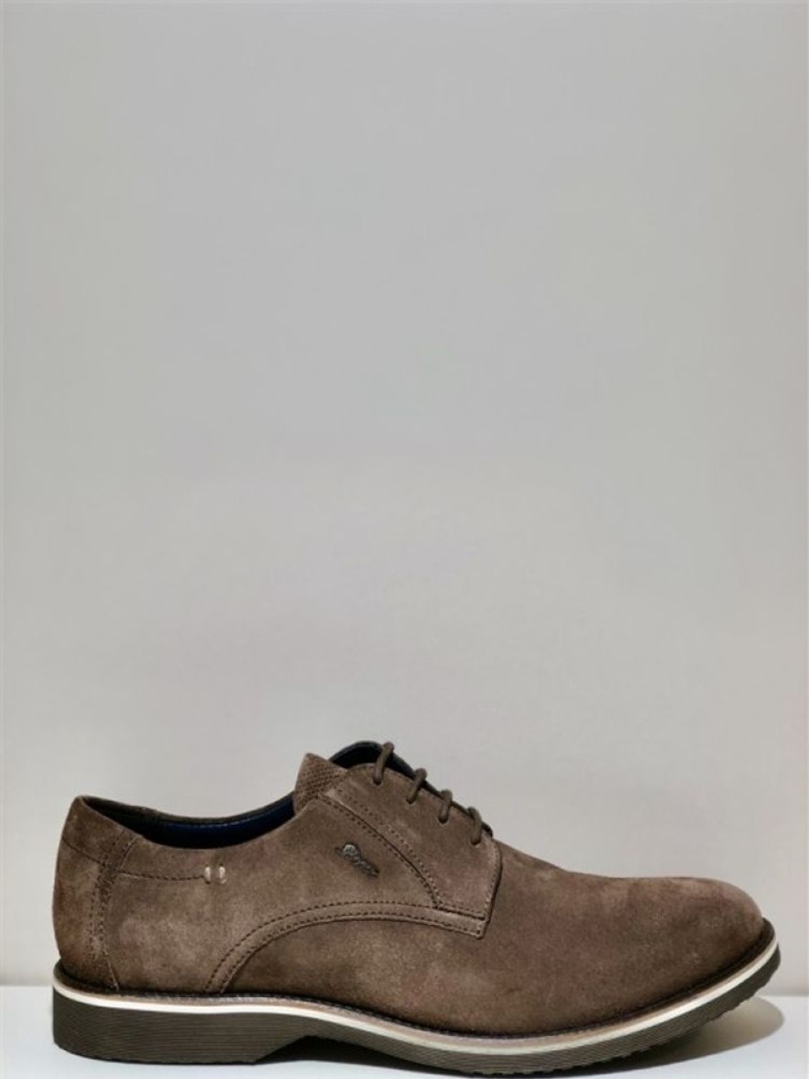 Sioux Derby Velours | Homme 46-52 Lacets-Derby