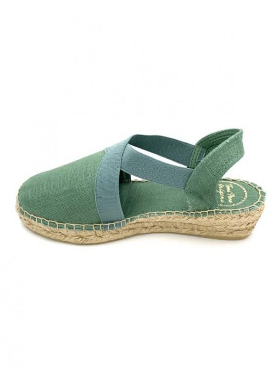 toni pons Espadrille Toile Bout Ferme 2 Elastic Verona | Femme 32-35 Espadrille