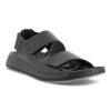 ecco Sandale Cuir 3 Velcro | Homme 46-52 Sandale