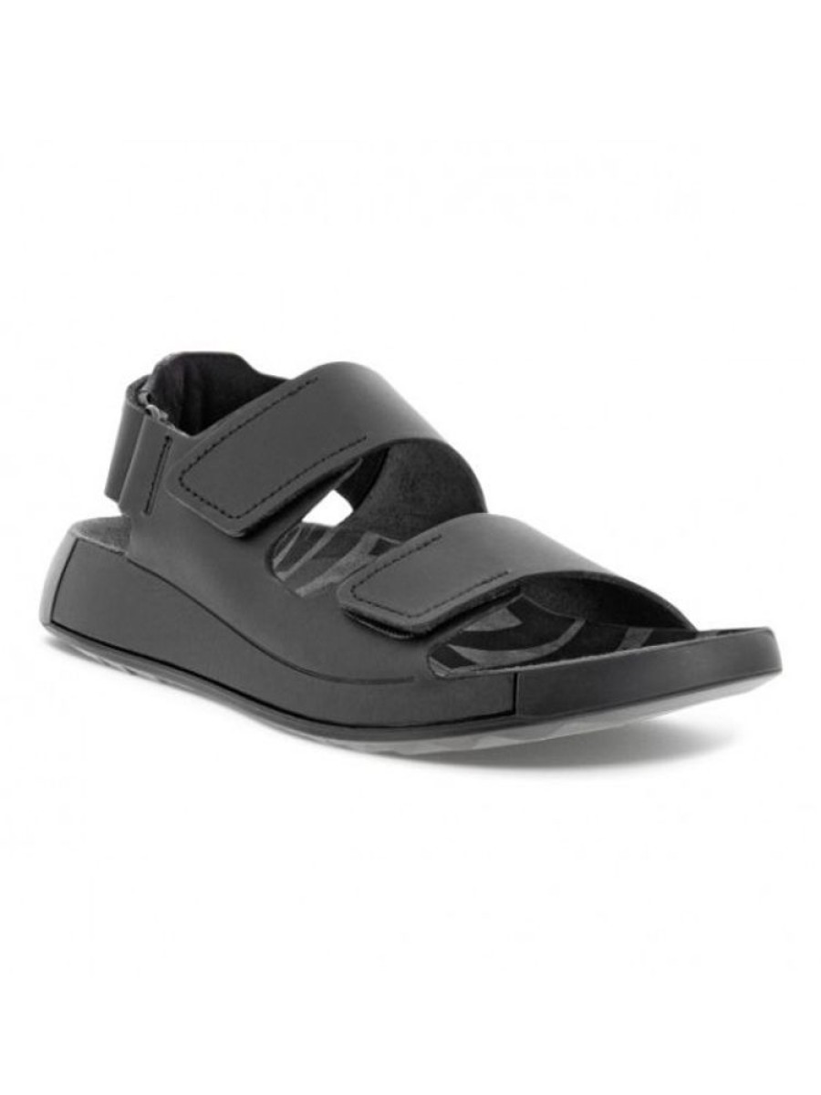 ecco Sandale Cuir 3 Velcro | Homme 46-52 Sandale