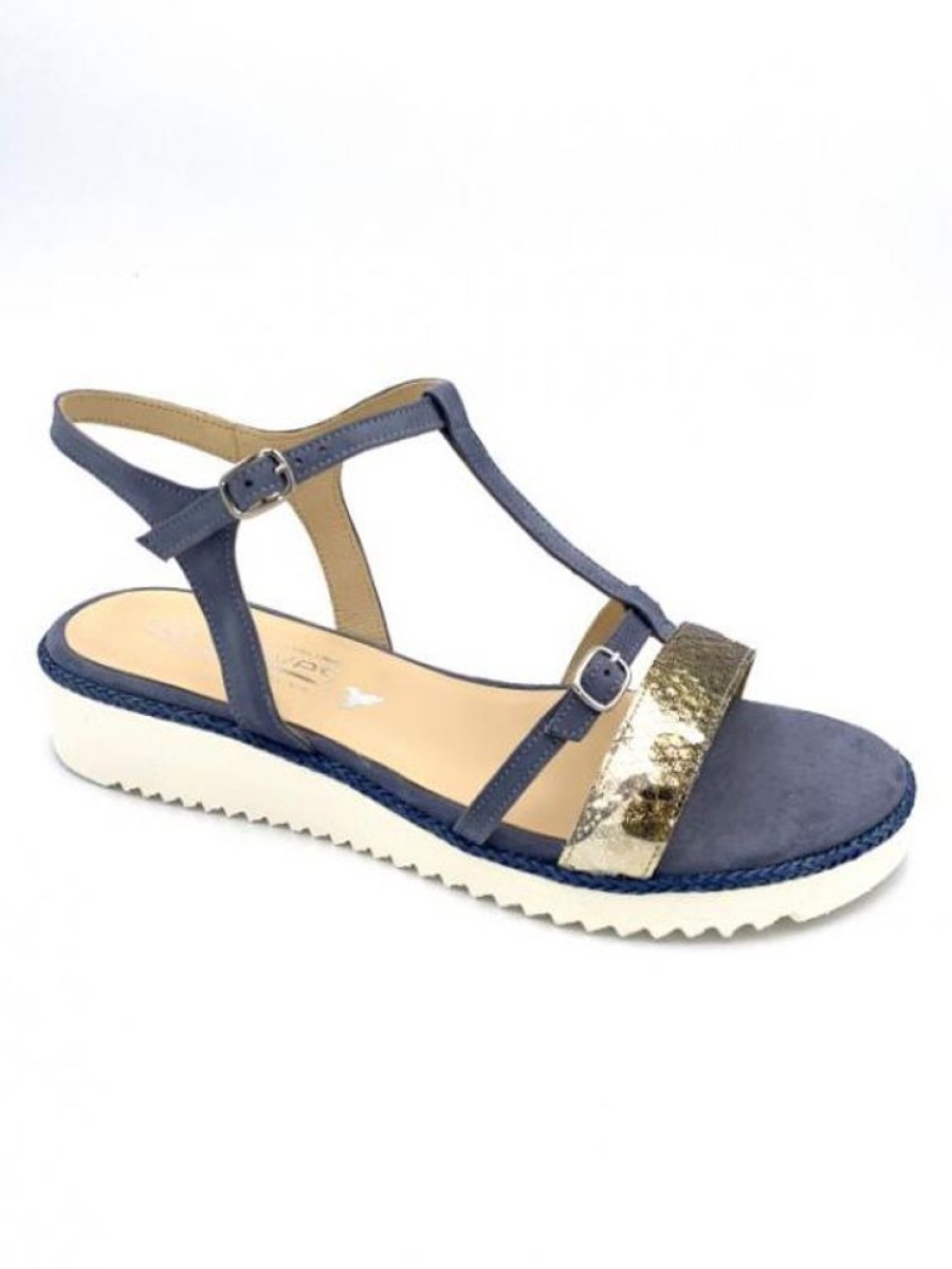 softwaves Sandale Compensee | Femme 42-46 Sandale