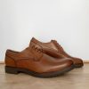 Sioux Derby Ville Cognac | Homme 46-52 Lacets-Derby