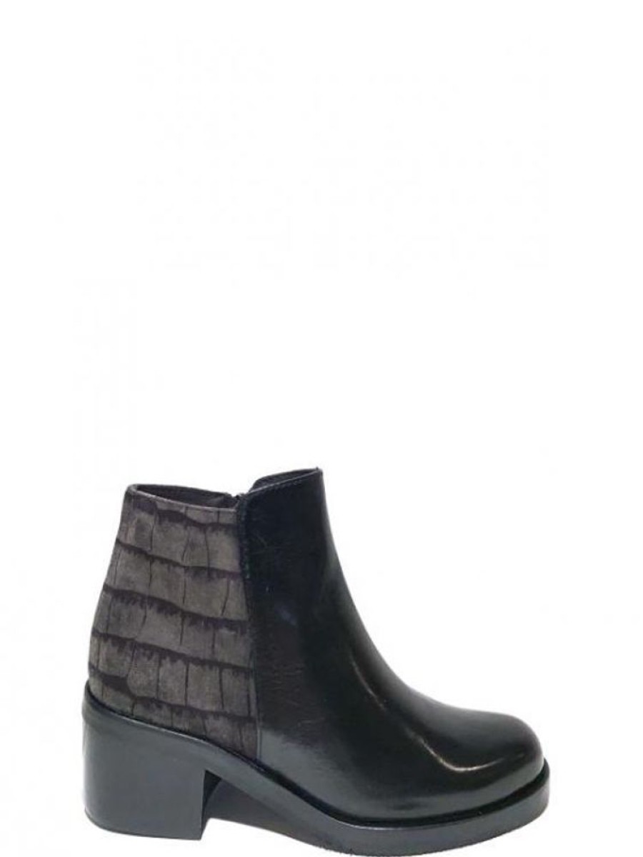 ellen kassel Boots Effet Croco P-5340 | Femme 32-35 Boots-Bottines