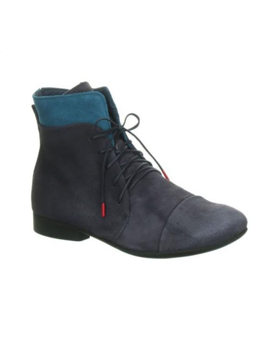 think ! Boots Tres Plat A Lacet Guad | Femme 42-46 Boots / Bottine