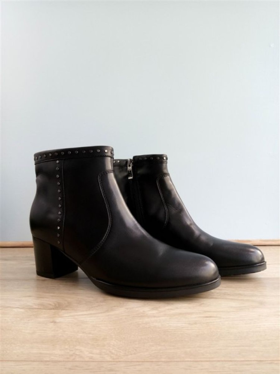 ara Bottine Talon Noir | Femme 42-46 Boots / Bottine