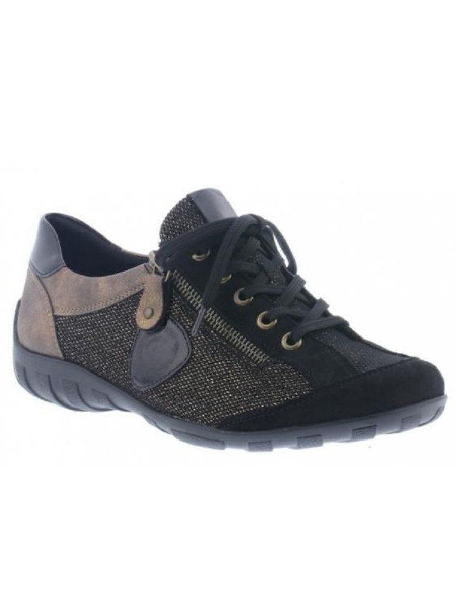 remonte Basket Plat Avec Zip R3415 | Femme 42-46 Derbies