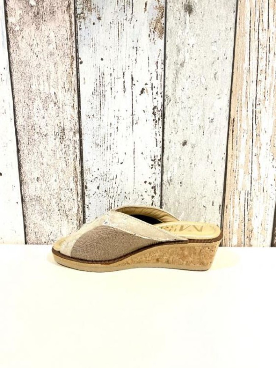 mini maxi Mule Cuir I-670 | Femme 32-35 Mule