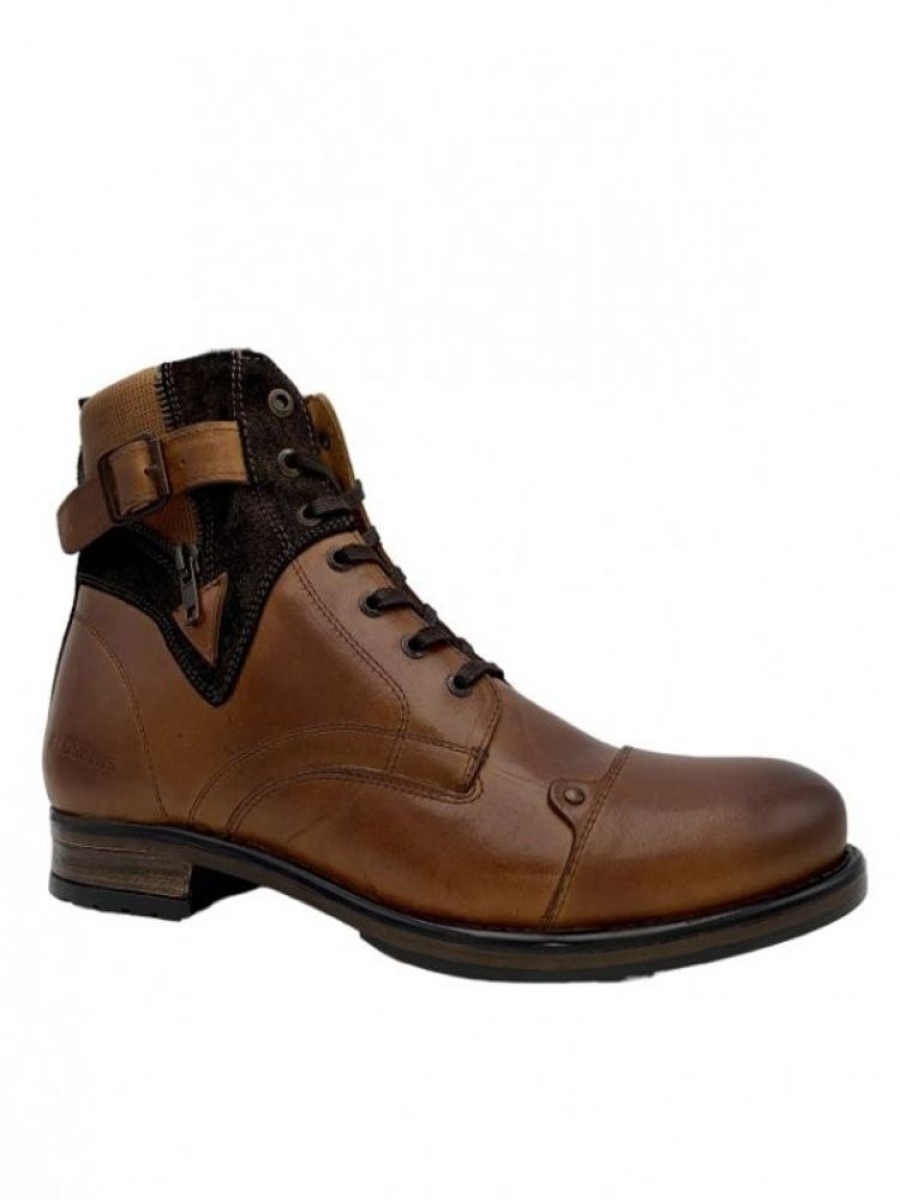 redskins Boots Lacets Et Zip Yero | Homme 46-52 Boots-Botte