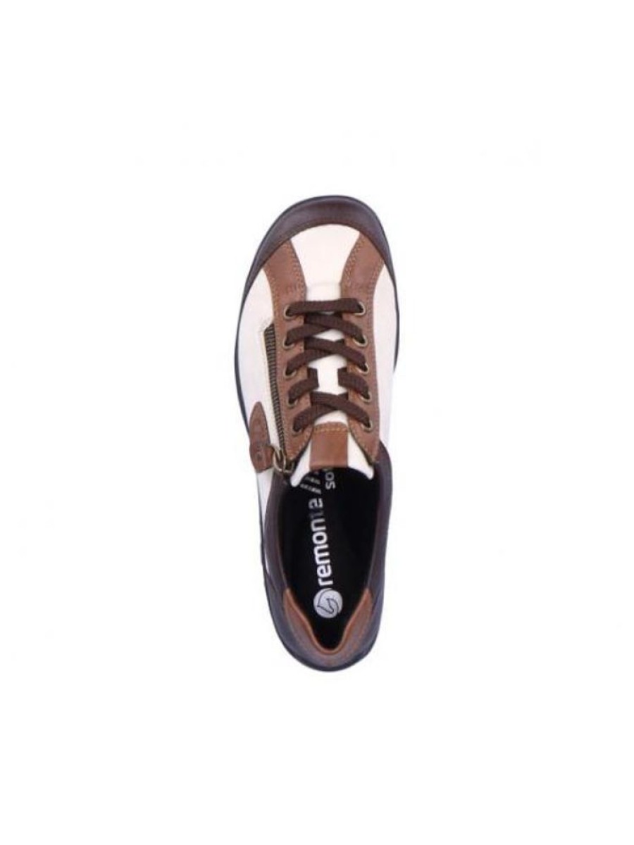 remonte Basket Plat Avec Zip R3415 | Femme 42-46 Derbies