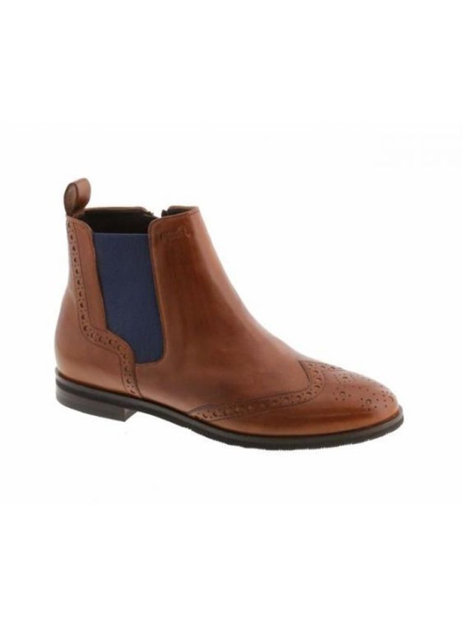 Sioux Boots Chelsea Bout Fleuri Bovinia 708 | Homme 37-39 Boots Bottine