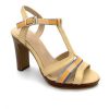 ellen kassel Sandale Salome Plateau Talon Haut F4371 | Femme 32-35 Sandale