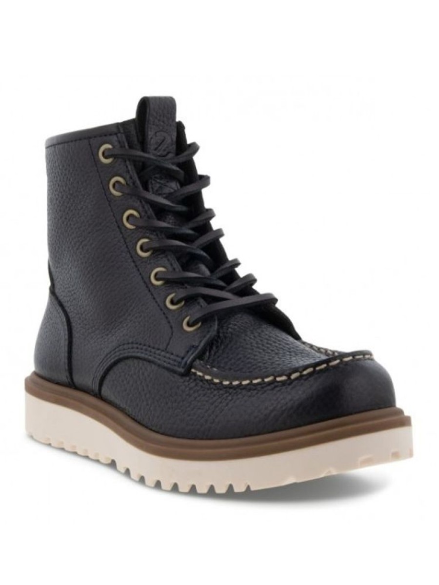 ecco Boots A Lacets Staker 217613 | Homme 37-39 Boots Bottine