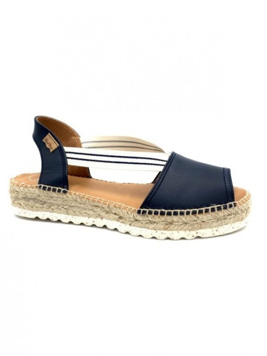 toni pons Espadrille Plate Avec 2 Elastiques | Femme 42-46 Espadrille