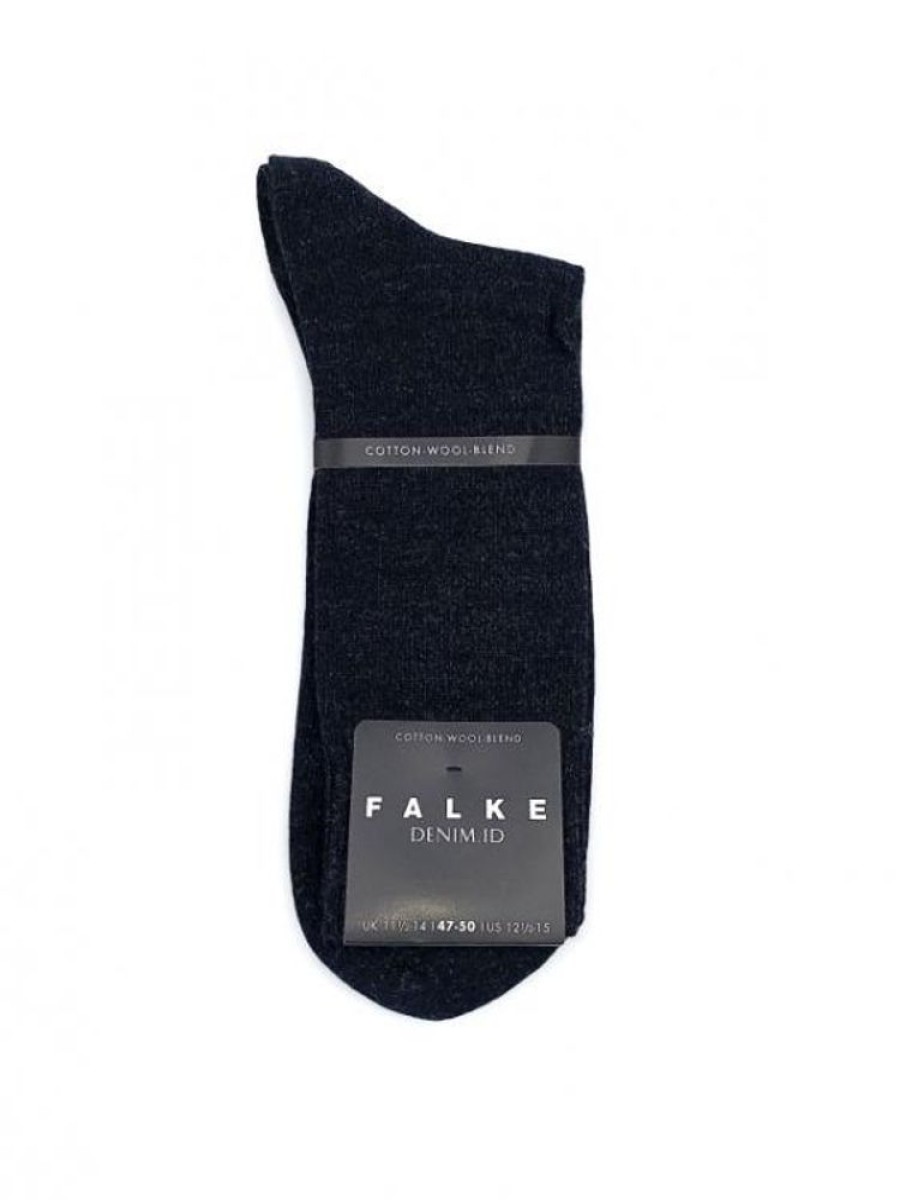 Falke Chaussette Laine Coton Denim 14491 | Accessoires