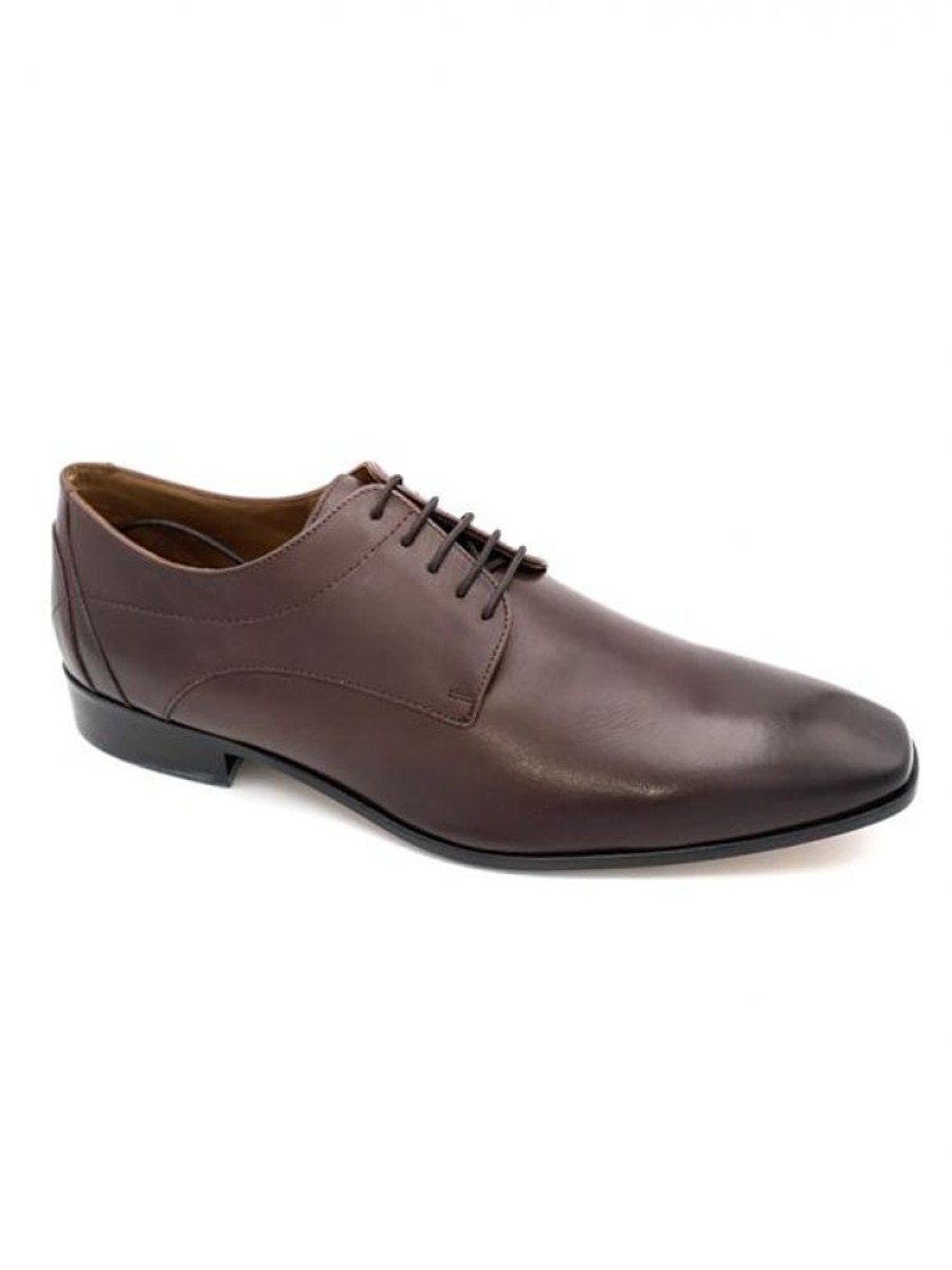 Manz Derby Cuir | Homme 46-52 Lacets-Derby