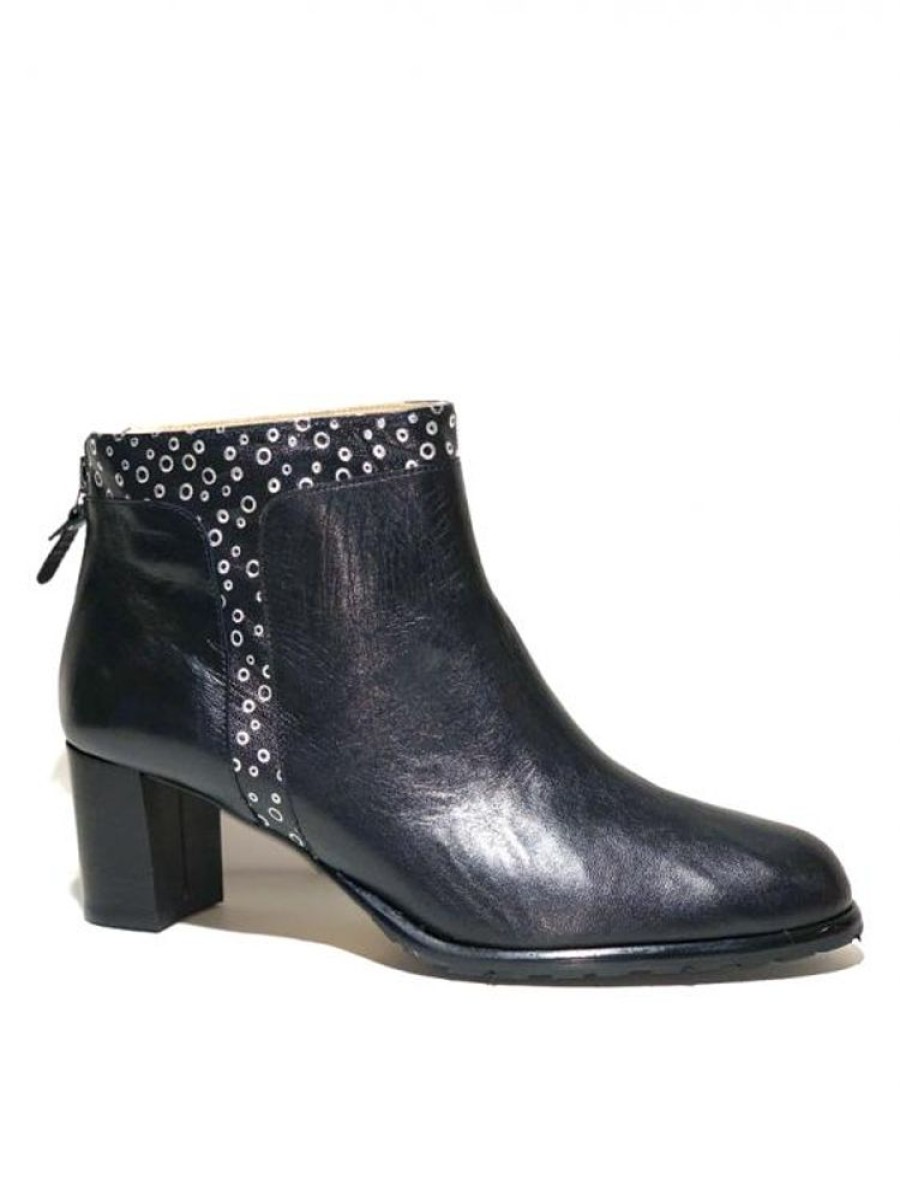 zafan Bottine Pois | Femme 42-46 Boots / Bottine