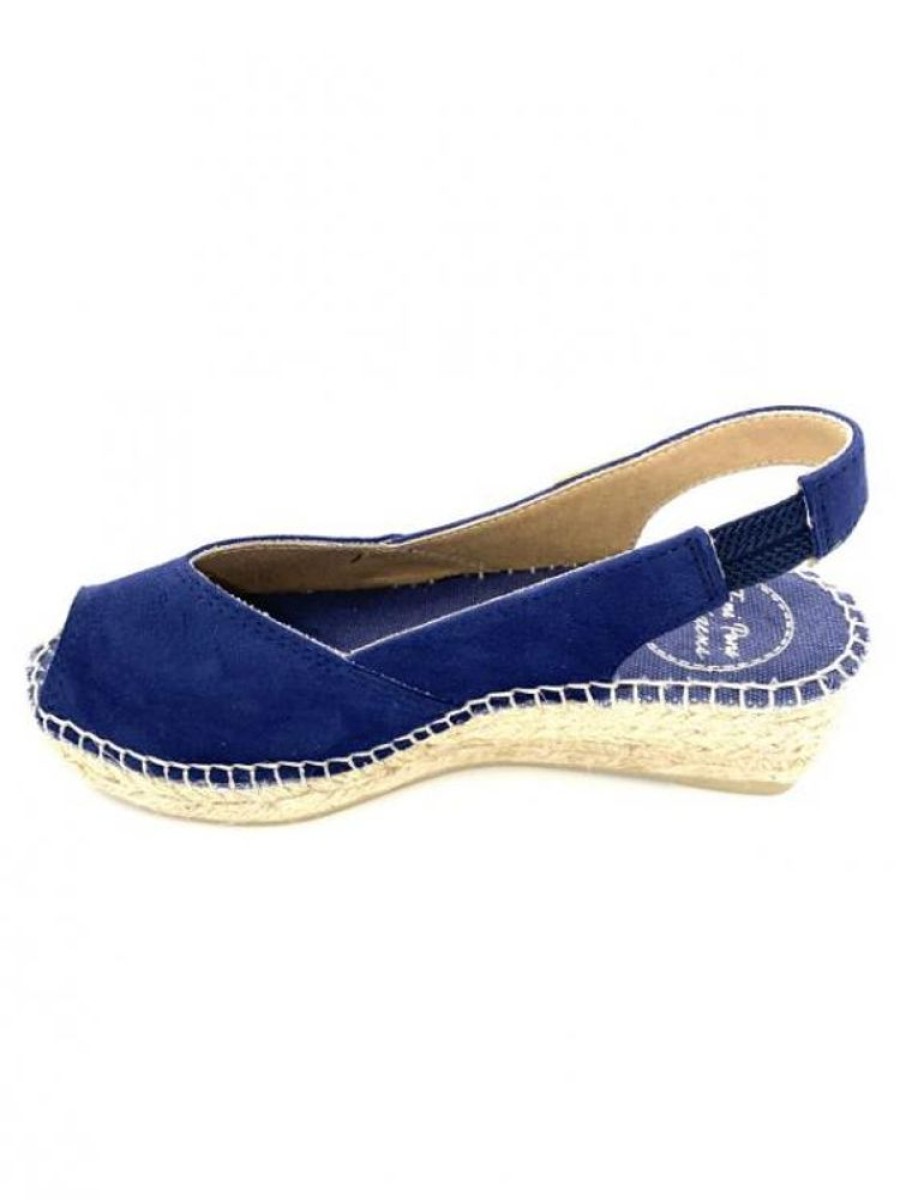 toni pons Espadrille Decoltee En Cuir Bernia | Femme 32-35 Espadrille