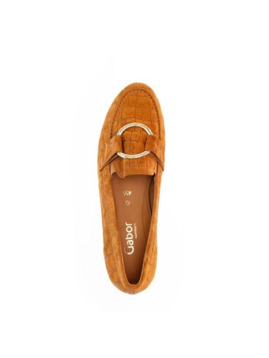 gabor Slipper Effet Croco 72.423 | Femme 42-46 Mocassin